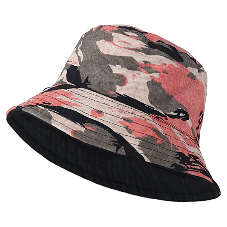 Tactical Camo Custom Cotton Bucket Hats | OEM Digital Print & Embroidery