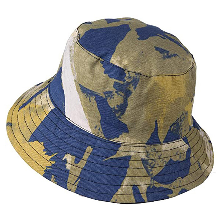 Tactical Camo Custom Cotton Bucket Hats | OEM Digital Print & Embroidery