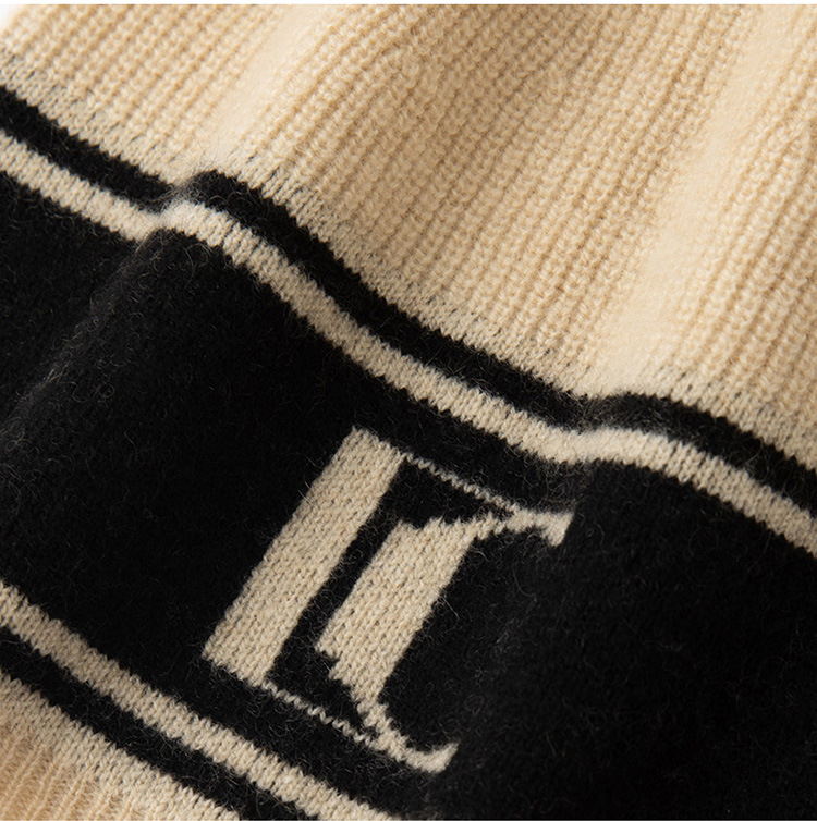 Wholesale New Autumn-winter Style Alpaca Wool Fashionable Multi-color Simple and Warm Fashionable Casual Knit Cap