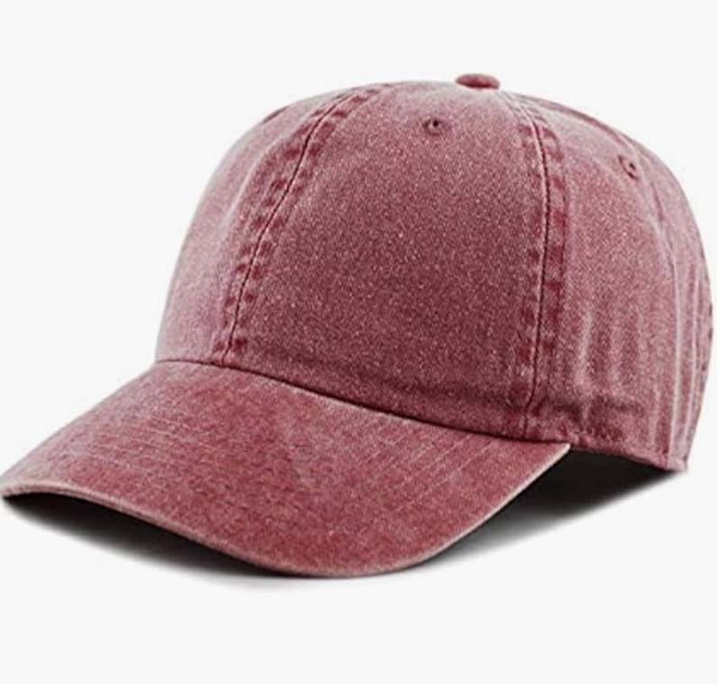 HIgh Quality  Unstructured Curved Brim Sport Hat Unisex Vintage Custom Logo Distressed Cotton Baseball Caps Washed Dad Hats