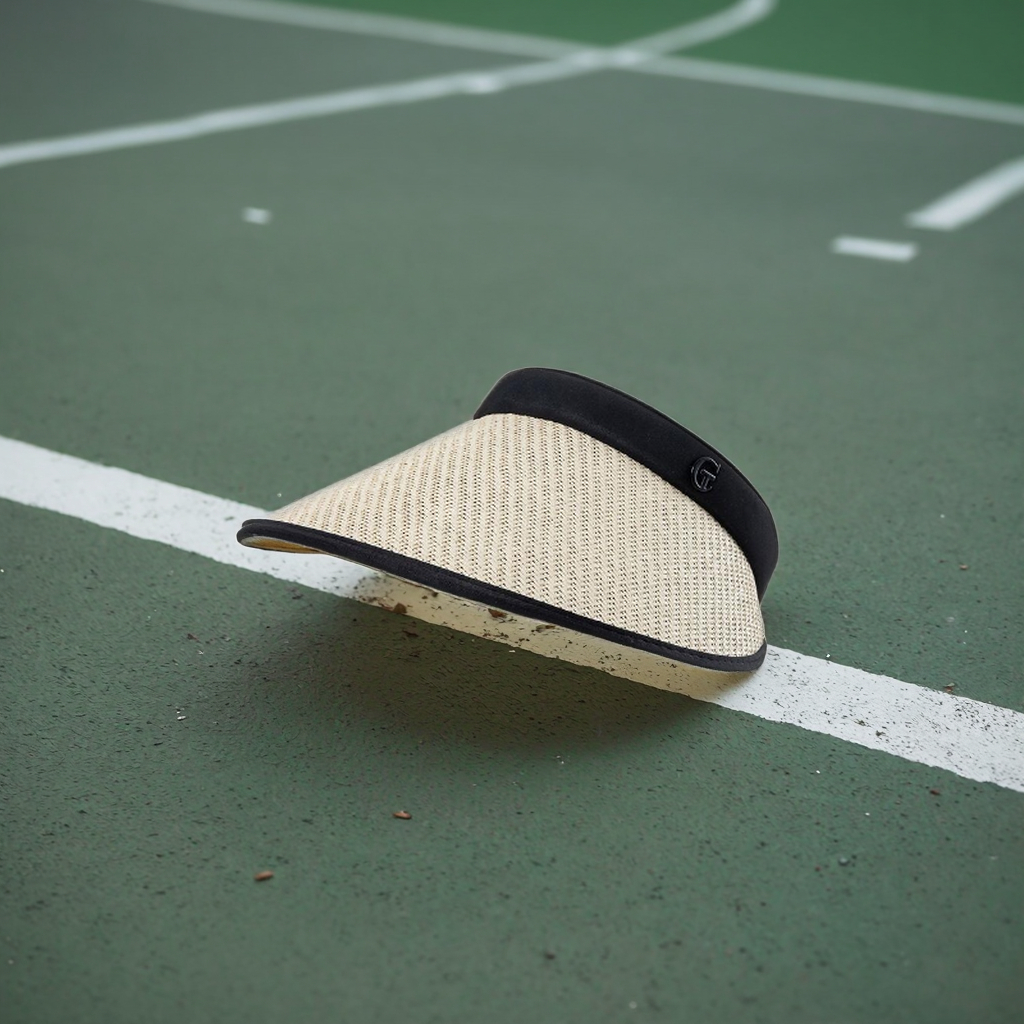 Fashion Summer Sun Shade Outdoor Sports Running Straw Hat PVC Sun Visor Cap