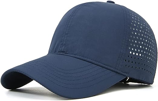 2026 Lightweight Sporty Running Hat Waterproof Quick Dry Mesh with Custom Logo Hand Embroidered Technique