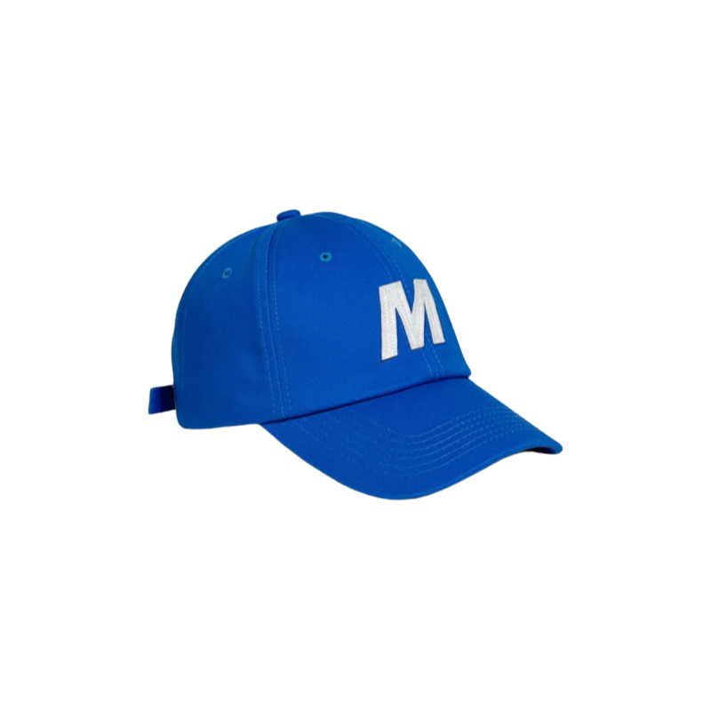 Custom Sporty Cotton Baseball Cap with Embroidered Letter Logo Common Fabric Feature