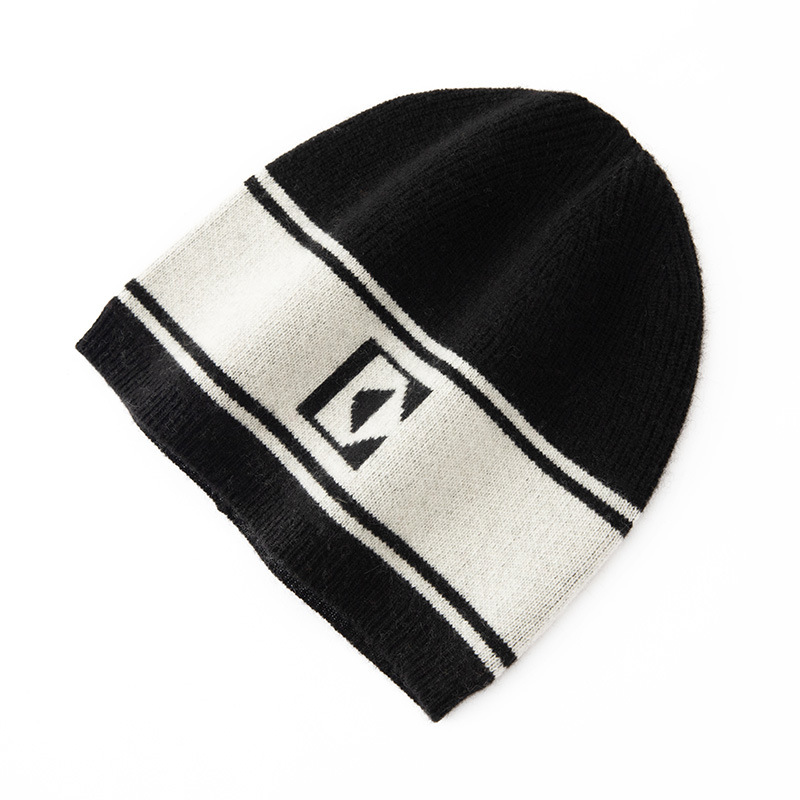 Wholesale New Autumn-winter Style Alpaca Wool Fashionable Multi-color Simple and Warm Fashionable Casual Knit Cap