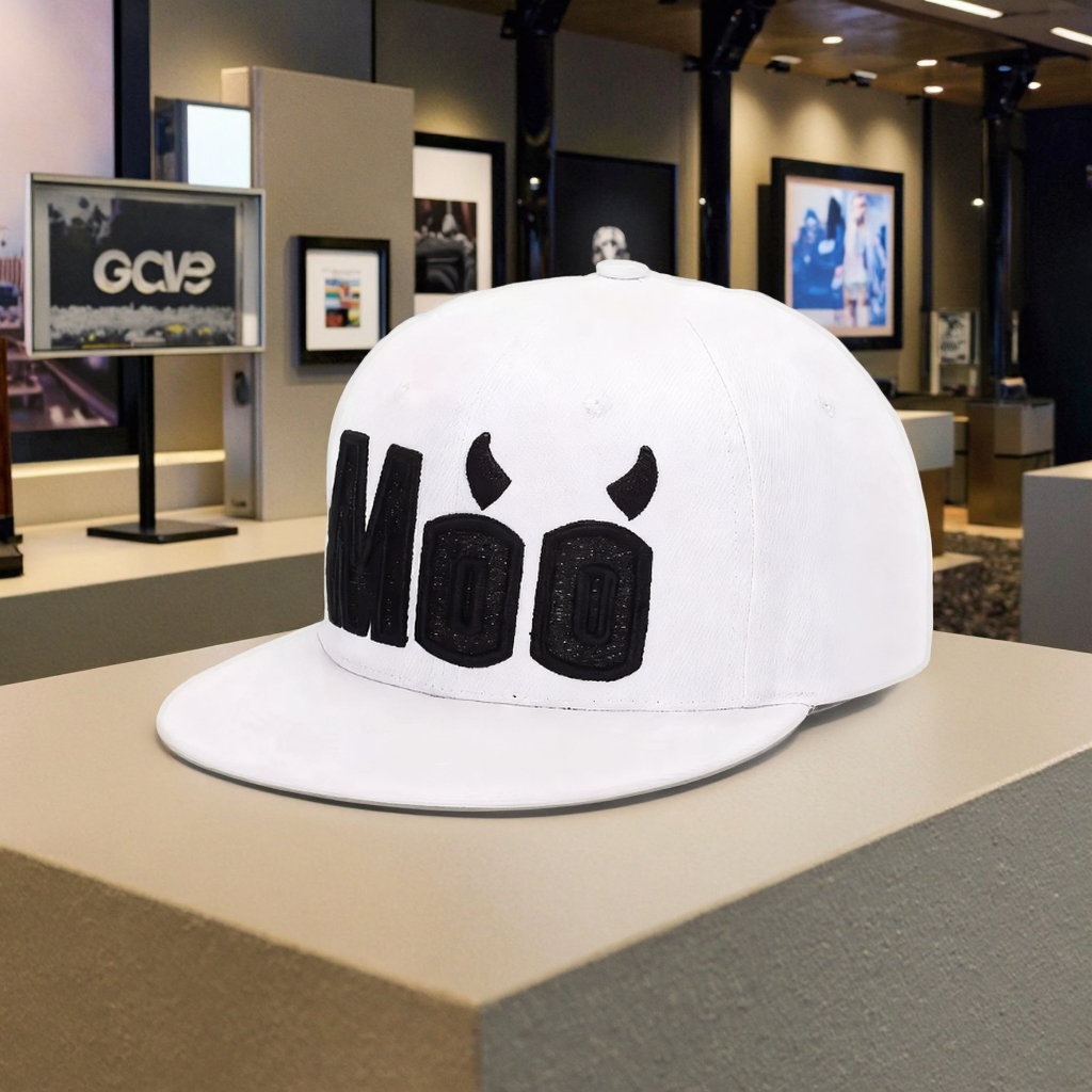 100% Twill Cotton Snapback Cap Sporty Style 3D Embroidery for Outdoor Performance Relaxed