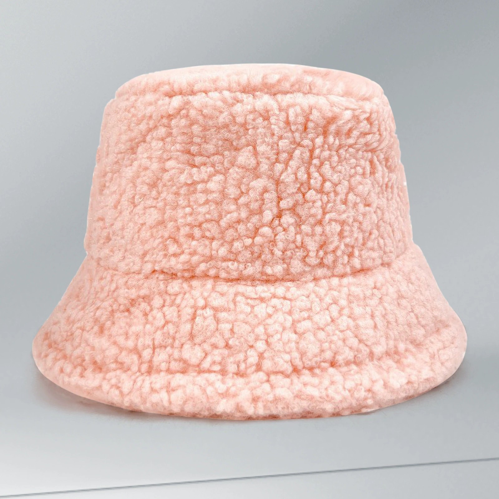 Custom Logo Embroidered Winter Warm Sheepskin Fishing Hat with Added Insulation for Daily Casual Outdoor Use Wholesale