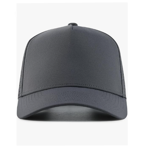 Breathable High Performance Laser Cut Mesh 5-Panel Hat Baseball Cap-Fashion Sports Adjustable