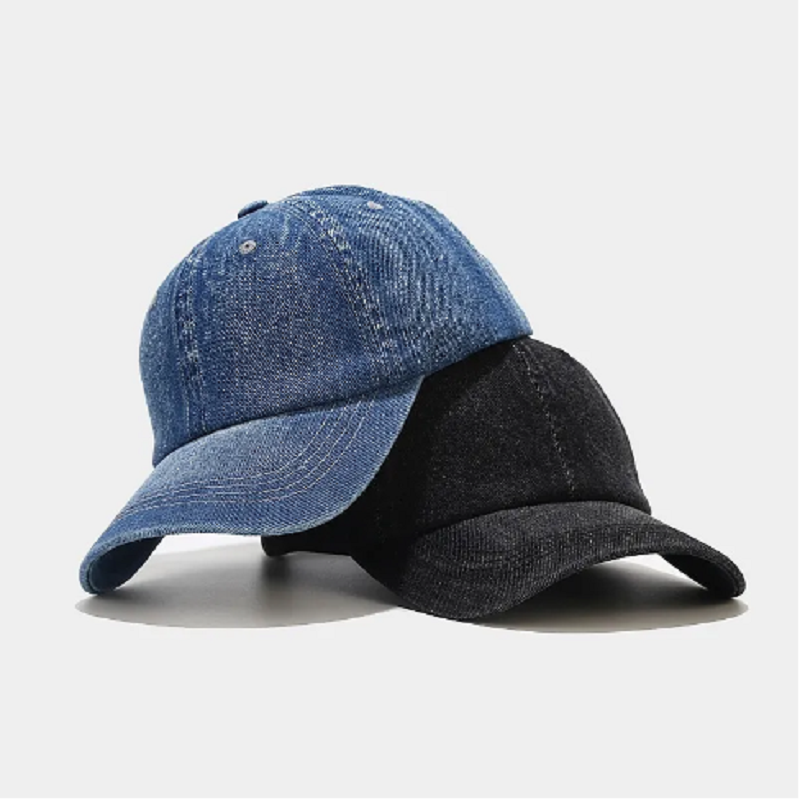 High Quality Customizable Casual Cowboy Baseball Cap for Men and Women Four Seasons General Outdoor Shade Common Fabric