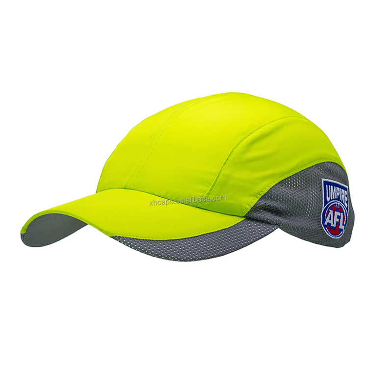Lightweight Seven-Panel Polyester Sports Cap Breathable and Stylish for Outdoor Running Hiking and Fitness Activities