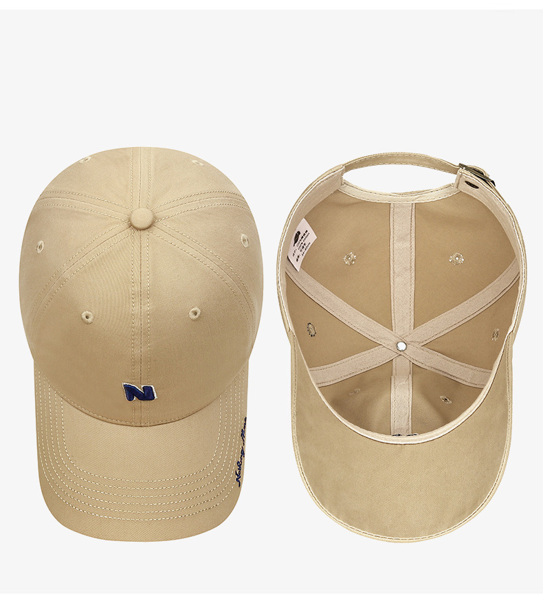 New Trendy Letter Baseball Cap Spring/Summer Woolen Warm and Casual Hat