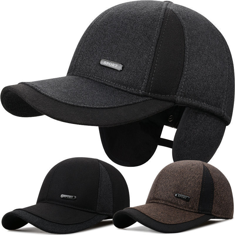 Classic Brown Sport Baseball Cap for Men - Comfortable Daily Wear Adjustable Hat