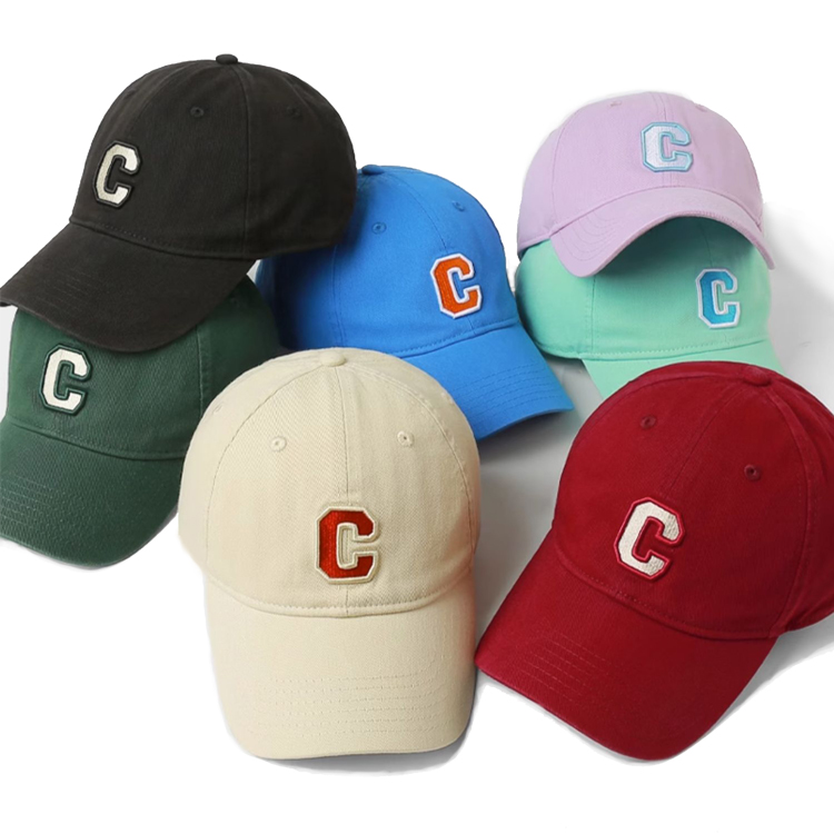 Wholesale Custom Embroidery Hats Cotton Fashion Sport Baseball Cap 6 Panel Hat Custom logo Caps