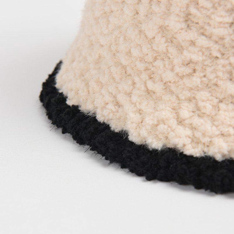 Wholesale OEM Design Polar Fleece Embroidered Winter Hat Bucket Wool Hunting Hat with Cartoon Pattern for Casual Daily Use