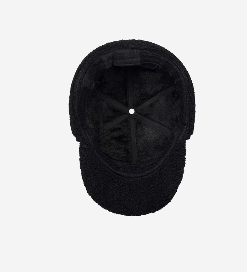 New Autumn-winter Style Warm Flight Cap for Men. Dad-style Outdoor Casual Thick Fleece Ear Warmer Hat for the Elderly.