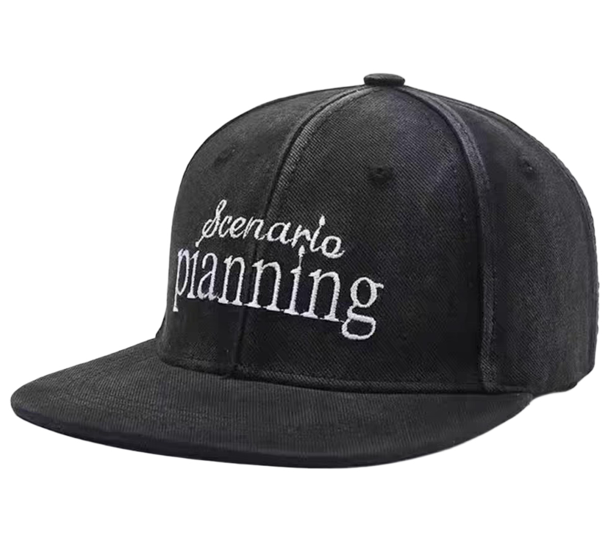 Vintage Washed Embroidered Canvas Baseball Cap American Retro Soft Top Dad Hat Unisex Street Trend Sports Letter Snapback Hat