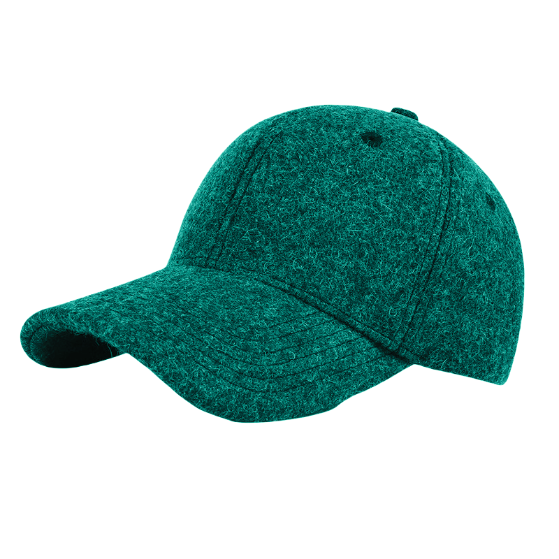 High Quality Wool Blend Baseball Cap Custom Outdoor Wear for Men and Women Popular Hat