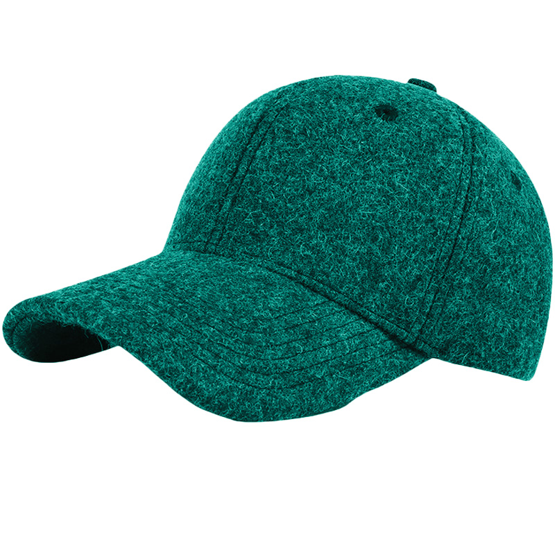 High Quality Wool Blend Baseball Cap Custom Outdoor Wear for Men and Women Popular Hat