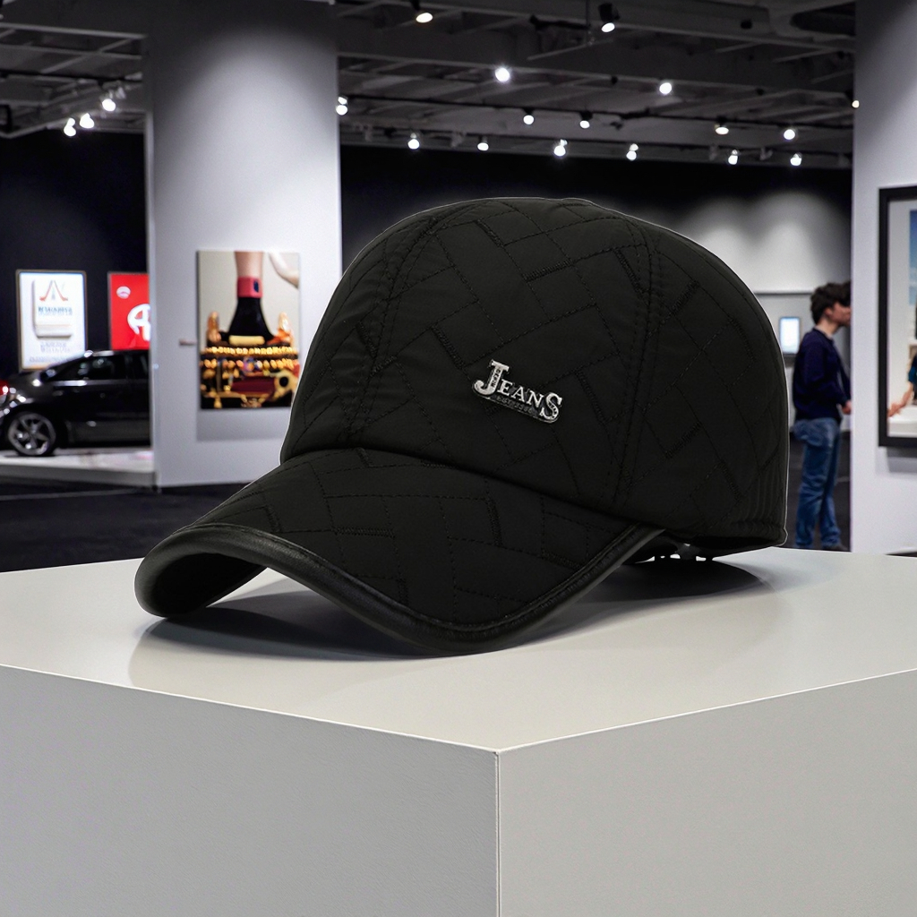 Baseball Cap  Winter and Autumn Thickened Fleece Hat for Warmth and protection Dad's Hat