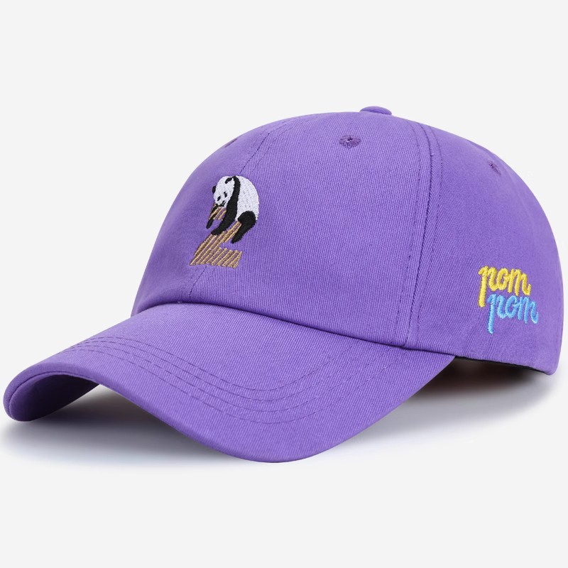 2025 New Cartoon Embroidered Baseball Cap - Outdoor Sun Protection and Shade Hat