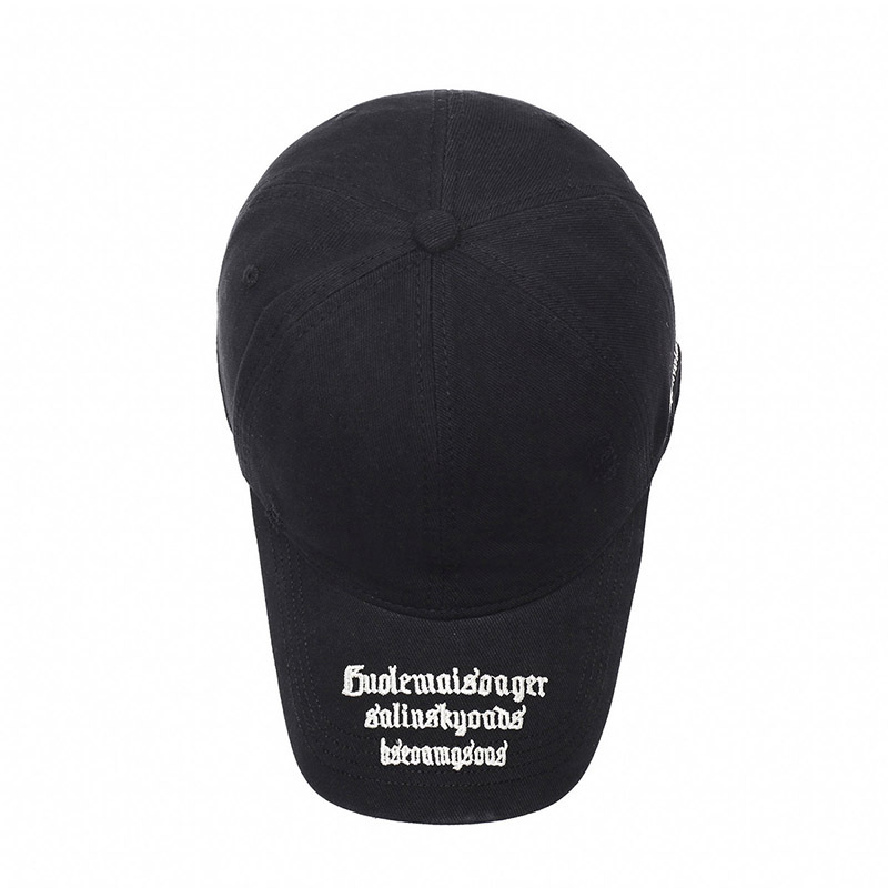 Fashionable Breathable Sun-protective 100% Cotton Baseball Cap Summer Vintage Embroidered Adjustable