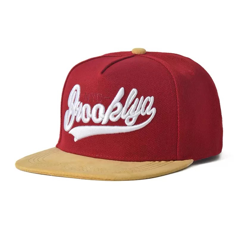 Best-Selling Brooklyn Baseball Snapback Hat American Street Hip-Hop Style Casual Canvas Fabric with Embroidered Letter Pattern
