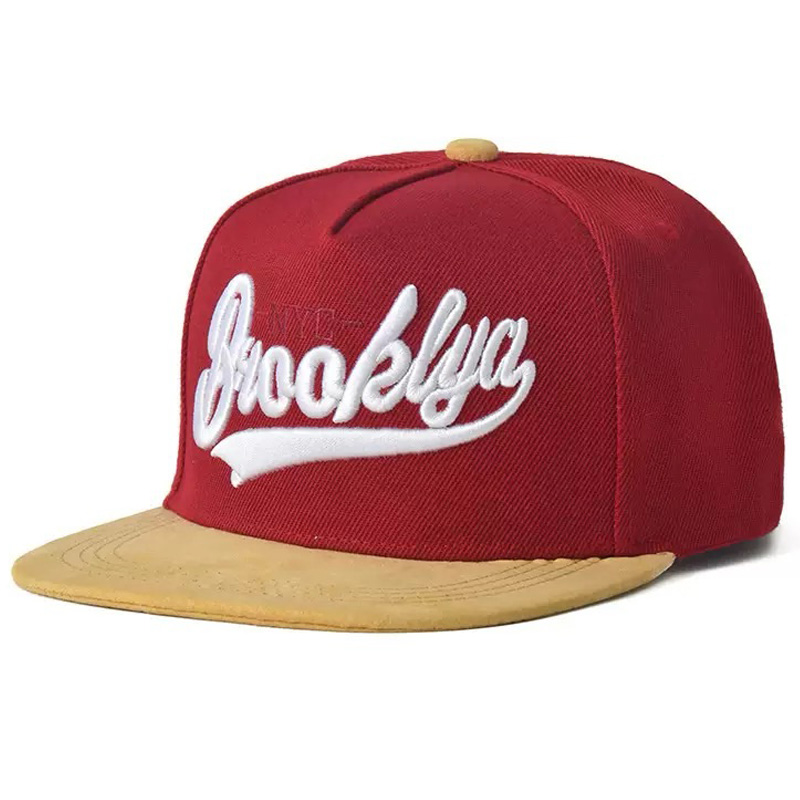 Best-Selling Brooklyn Baseball Snapback Hat American Street Hip-Hop Style Casual Canvas Fabric with Embroidered Letter Pattern