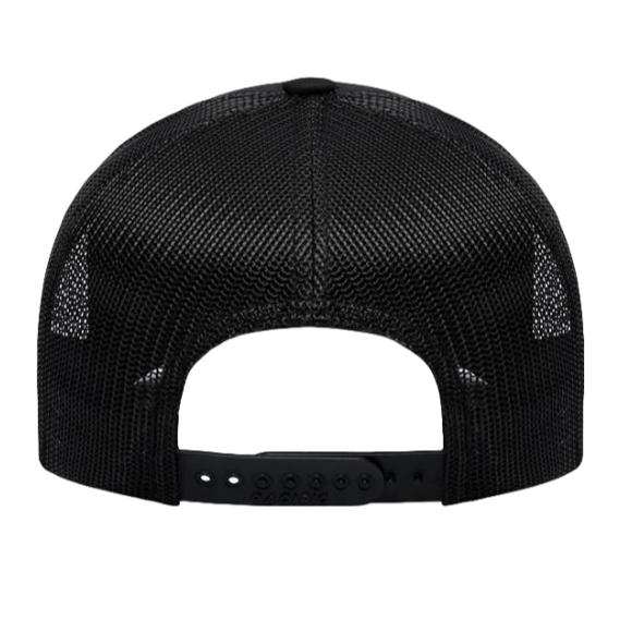2024 Custom 100% Polyester 5 Panel Unisex Trucker Mesh Hats High Quality Patch Embroidery Logo Hip Hop Fashion Plain Design