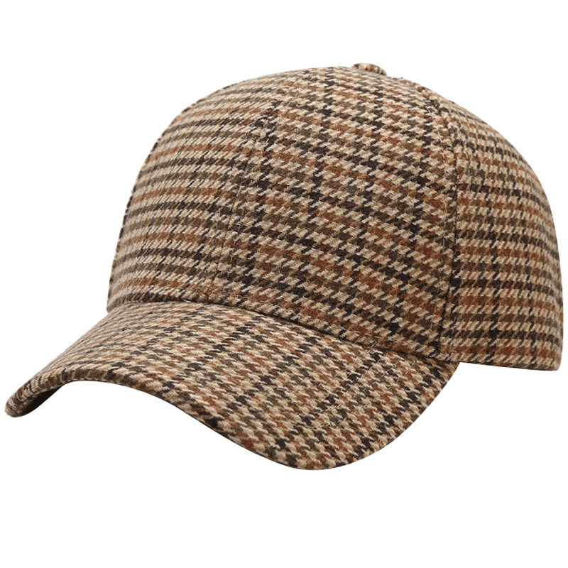 Spring/Summer New Style Baseball Cap Men's/Ladies Fashion Sun Hat Casual Checkered Design