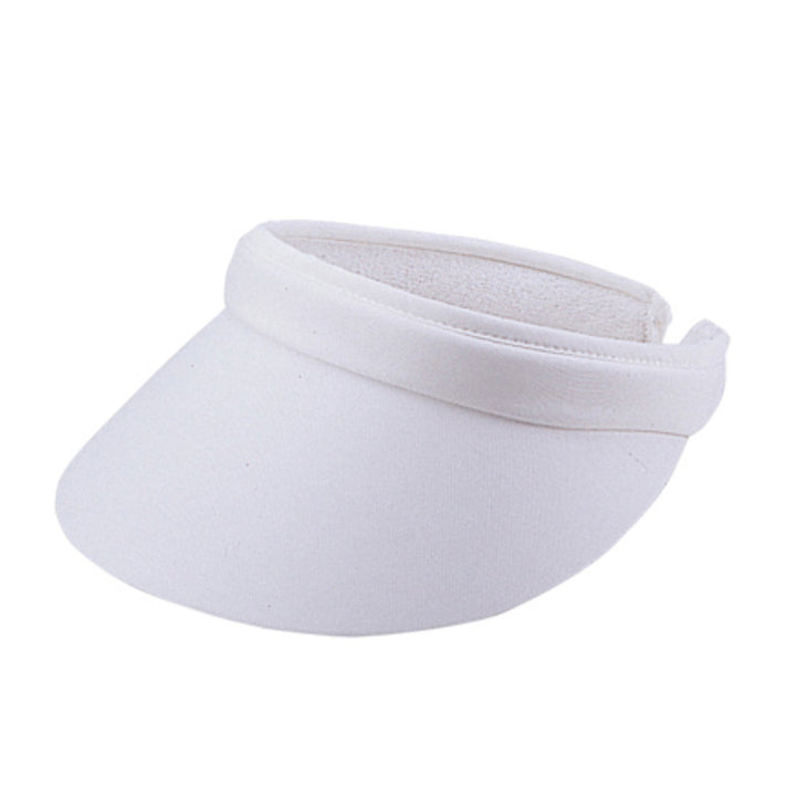 Wholesale Sun Visor Hat With Rubber Reflex Custom Logo Sun Visor Magic Tape for Men Women
