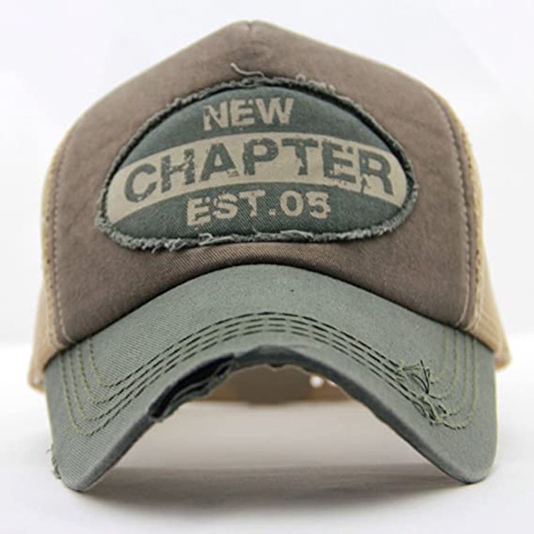 Trucker Hat Outdoor Adjustable Baseball Cap Printing Design Baseball Cap Special Cloth Stitchwork