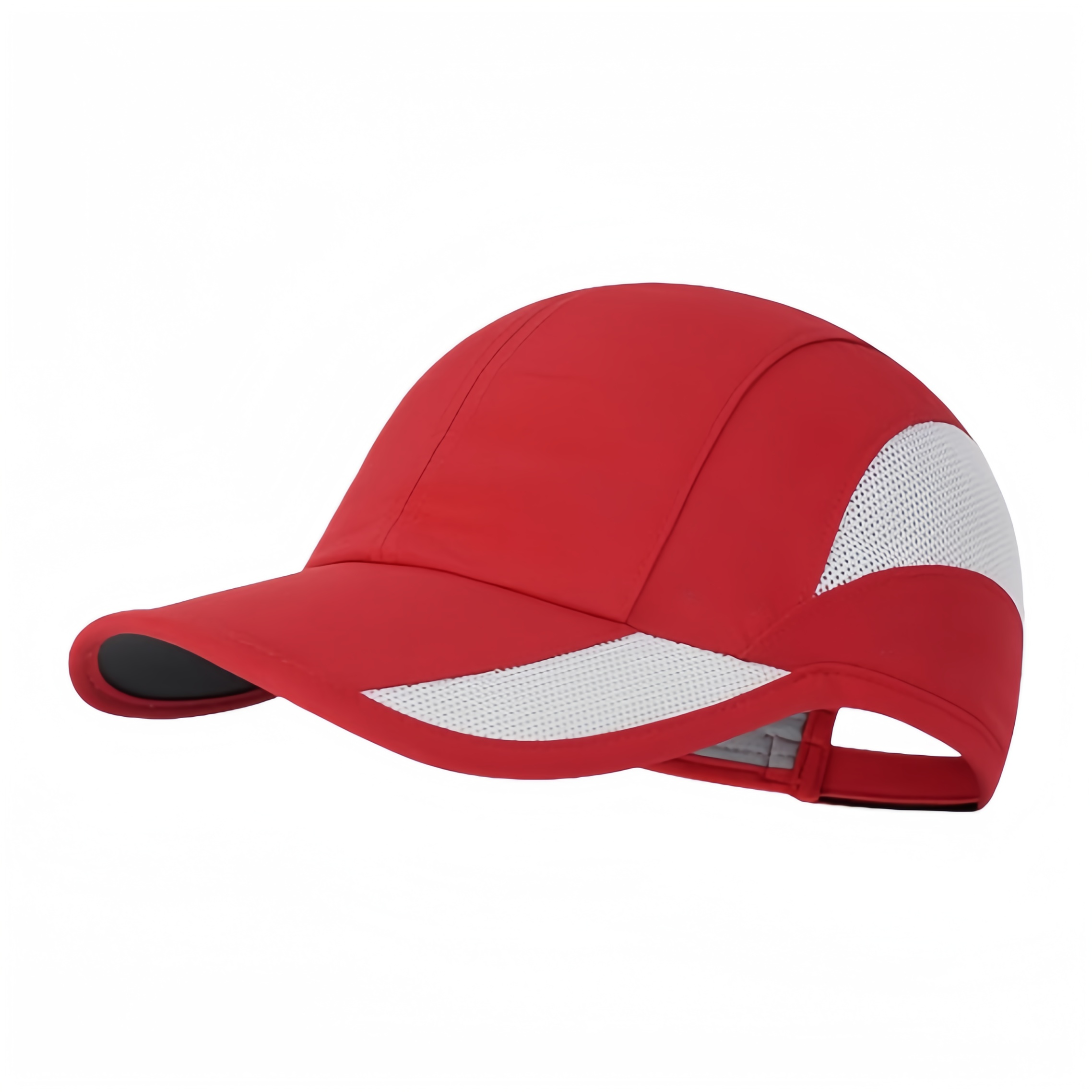 Unisex Custom UPF 50 High Water Resistant Breathable 5 Panel Unstructured Hat-Long Large Curved Golf/Soccer Embossed Letter