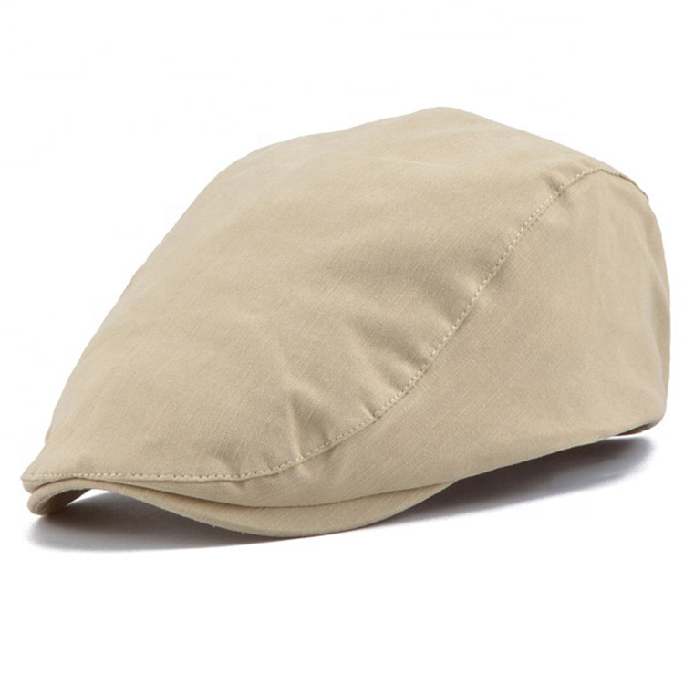 Vintage Newsboy Cap for Men 100% Cotton Pure Color Custom Logo Economically Priced Vintage Ivy Hat