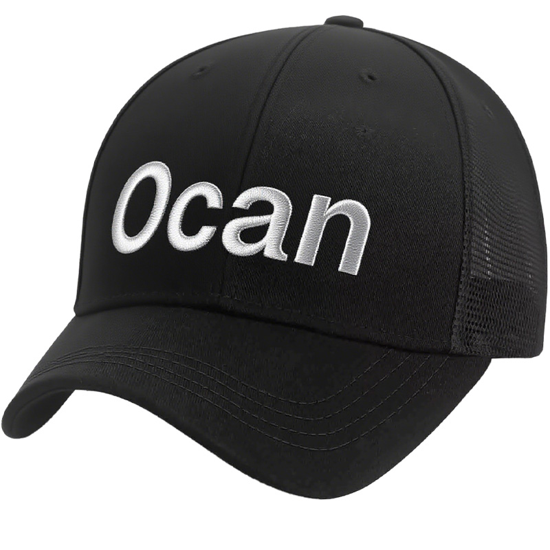 Custom 6-Panel Baseball Caps High Quality Adjustable Breathable Quick-drying 100% Cotton Customizable Logo for Outdoor Beach Use