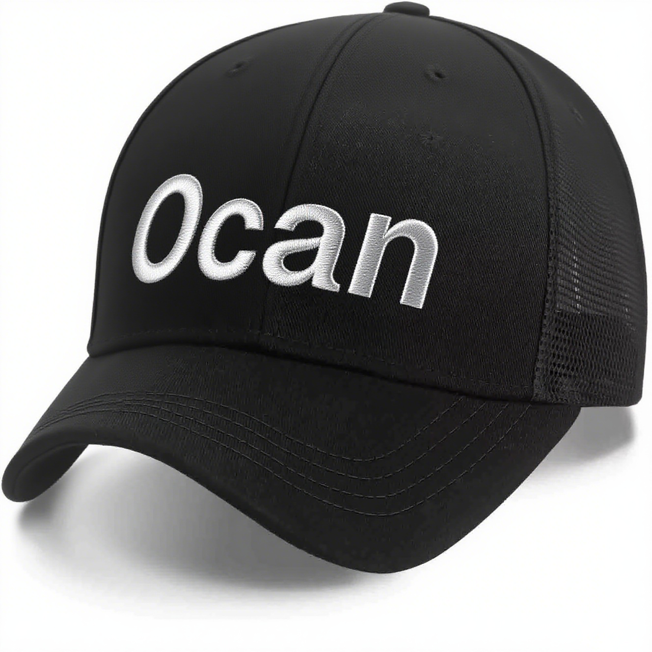 Custom 6-Panel Baseball Caps High Quality Adjustable Breathable Quick-drying 100% Cotton Customizable Logo for Outdoor Beach Use