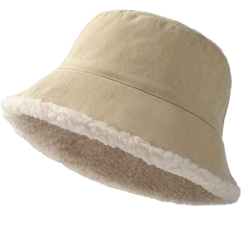 Polyester/Wool Blend Adjustable Winter Fishing Cap for Women-Outdoor Warm Hat