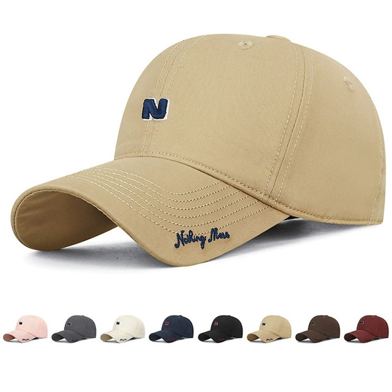 New Trendy Letter Baseball Cap Spring/Summer Woolen Warm and Casual Hat