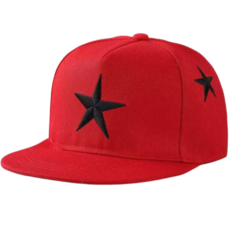 Unisex High Profile Snapback Cap Custom Logo Embroidery Street Style Casual Outdoor Use for Adults Fabric Common Hip Hop Style