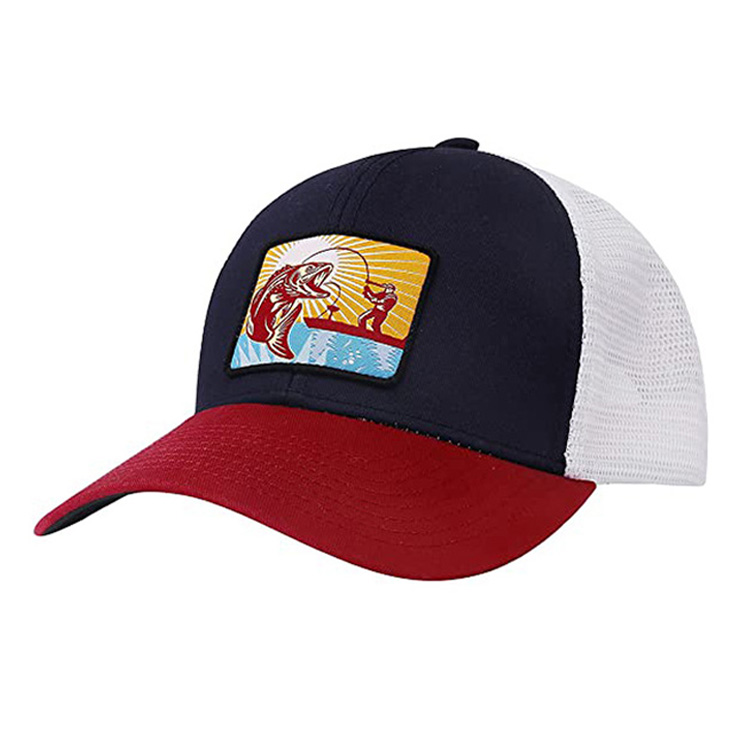 Trucker Hat Outdoor Adjustable Baseball Cap Printing design Baseball Cap patch