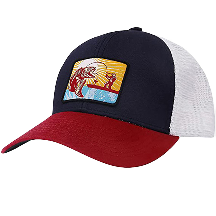 Trucker Hat Outdoor Adjustable Baseball Cap Printing design Baseball Cap patch