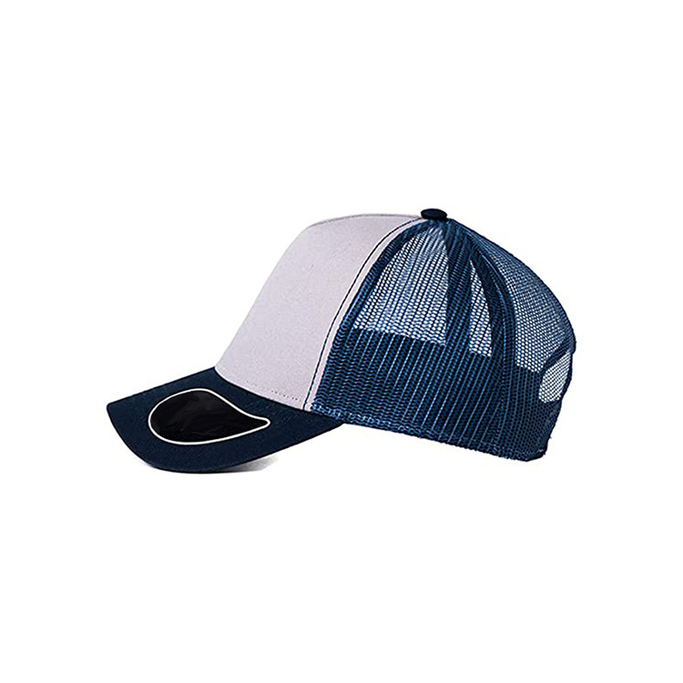 Classic 6-Panel Plain Trucker Hats | Heavy Cotton Front + Breathable Mesh Back | Adjustable Snapback Closure