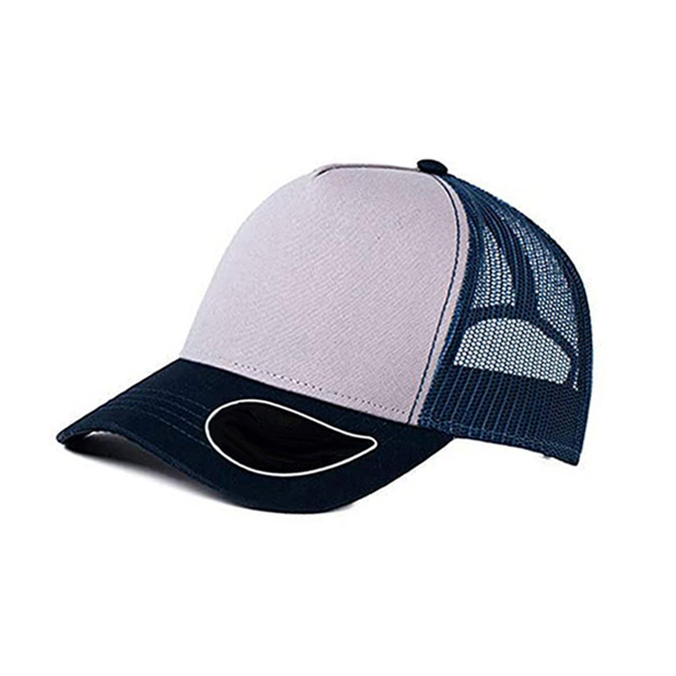 Classic 6-Panel Plain Trucker Hats | Heavy Cotton Front + Breathable Mesh Back | Adjustable Snapback Closure