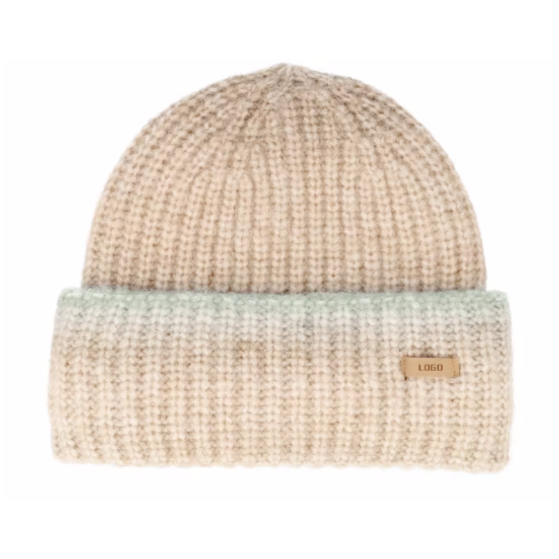 High Quality Custom Designer Acrylic Beanie Fashionable Winter Beach Travel Wear for Men Women Knitted Skull Cap Letter Bows