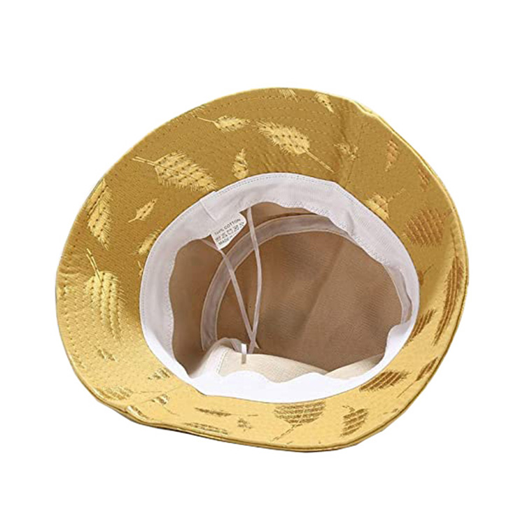 Wholesale Fashion Custom Logo Bucket Hat Wide Brim Fisherman Sunshade for Daily Use and Hiking Cartoon Patterned