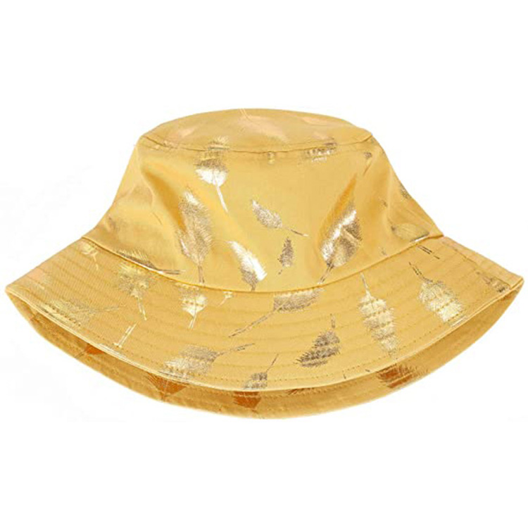 Wholesale Fashion Custom Logo Bucket Hat Wide Brim Fisherman Sunshade for Daily Use and Hiking Cartoon Patterned