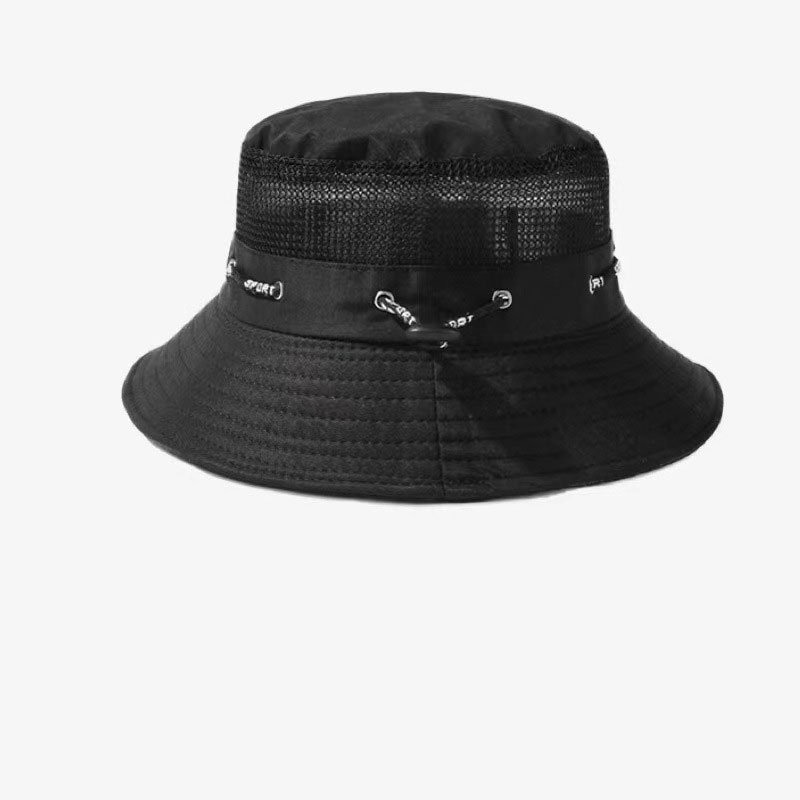 Breathable Sporty Climbing Fisherman's Hat Curved Adjustable Rope Fashionable Fruit Printed Fabric Sublimated Embroidered