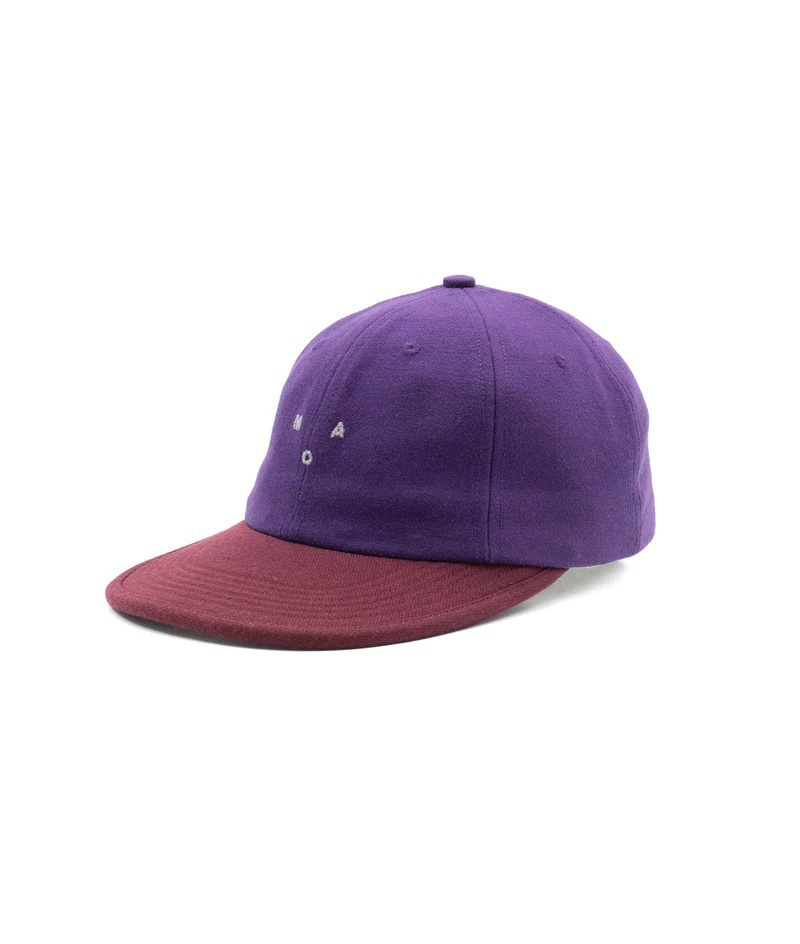 Six-Piece Unstructured Flat Brim Cap Multicolor Wool Embroidered Metal Snapback Canvas Denim Sports Outdoor Winter Cycling Party
