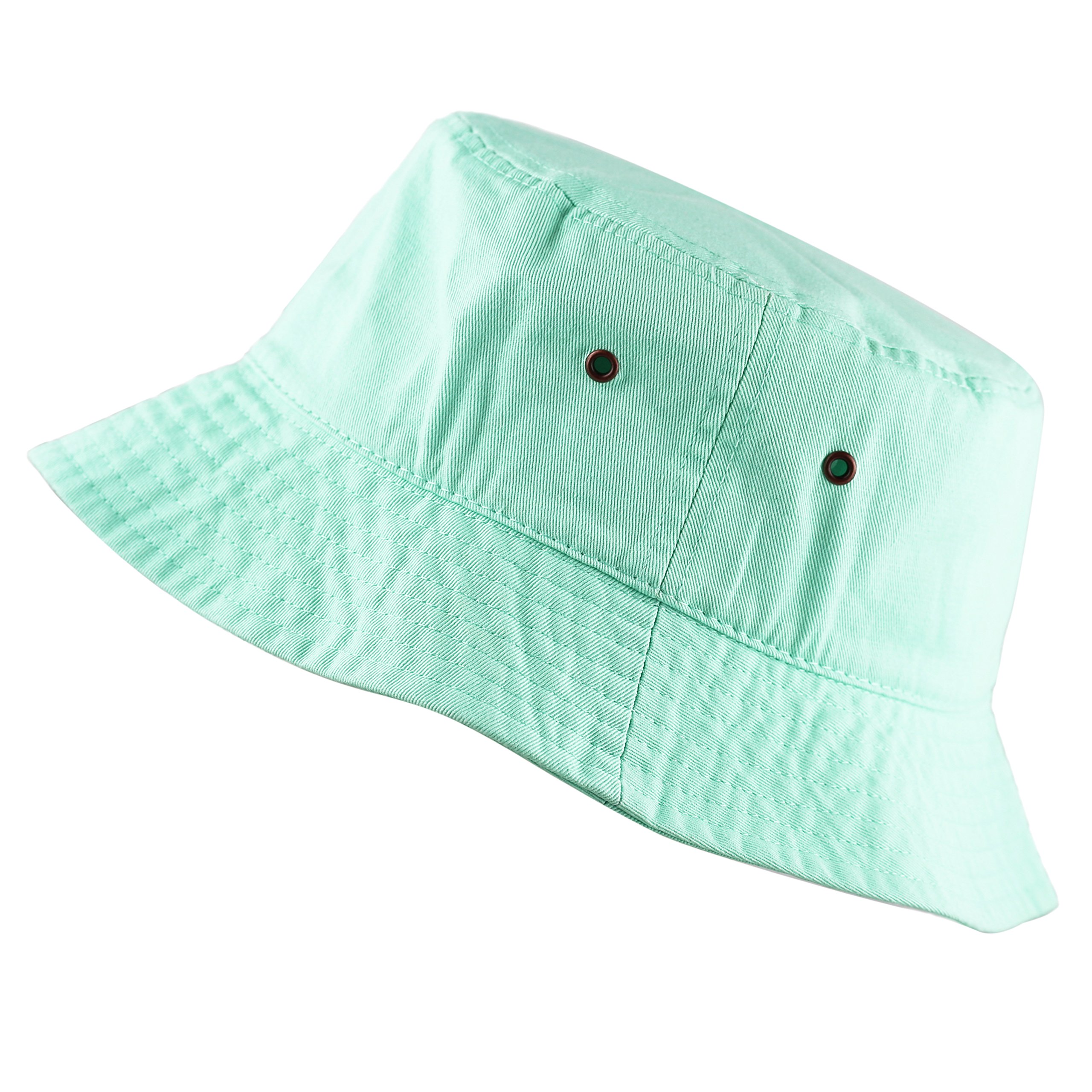 100% Cotton UPF 50 Packable Summer Travel Bucket Hat Beach Sun Hat From the Also Eye Holes Were Designed