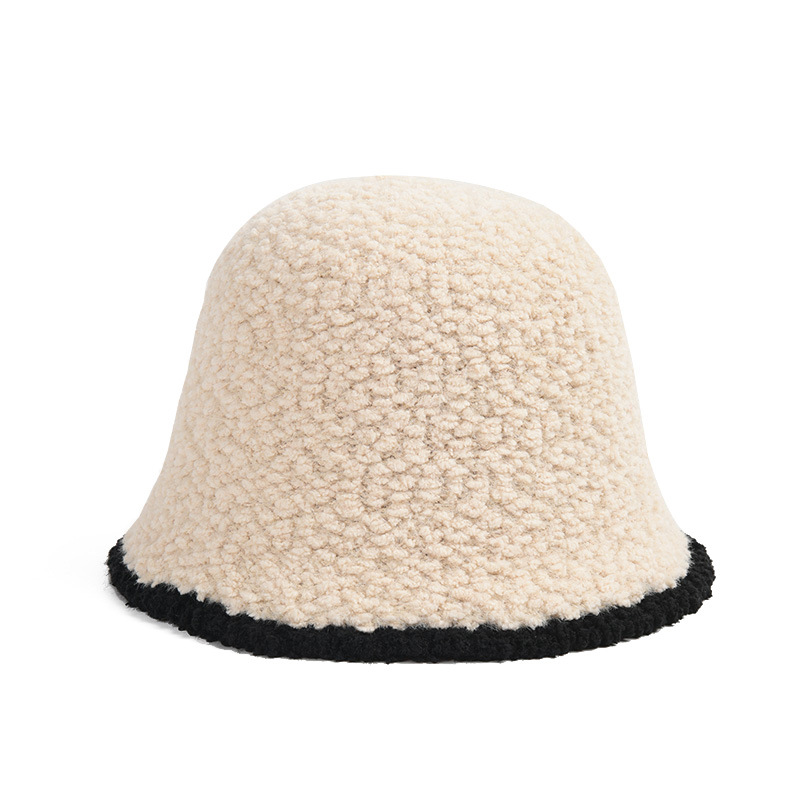 Wholesale OEM Design Polar Fleece Embroidered Winter Hat Bucket Wool Hunting Hat with Cartoon Pattern for Casual Daily Use