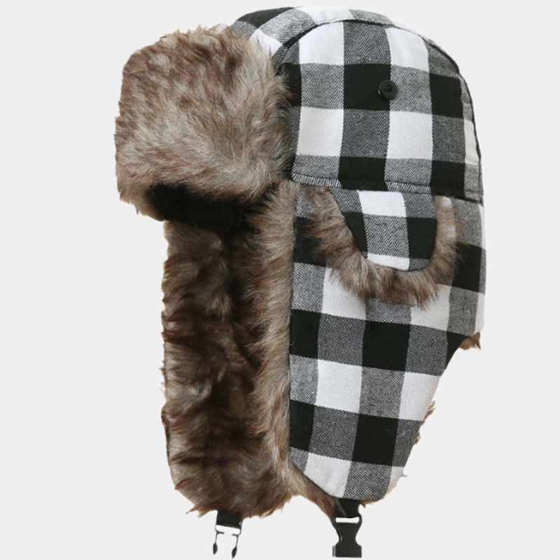 Wholesale Customized Wool Aviator Hat Hot Style Winter Cap Knitted Beanies From Factory