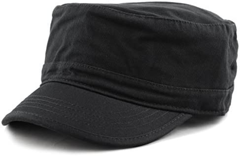 Cotton Flat Cap Hat Stick Cloth Five-pointed Star Style of Casual Duck Cap Cotton Flat Brim Cap for Men